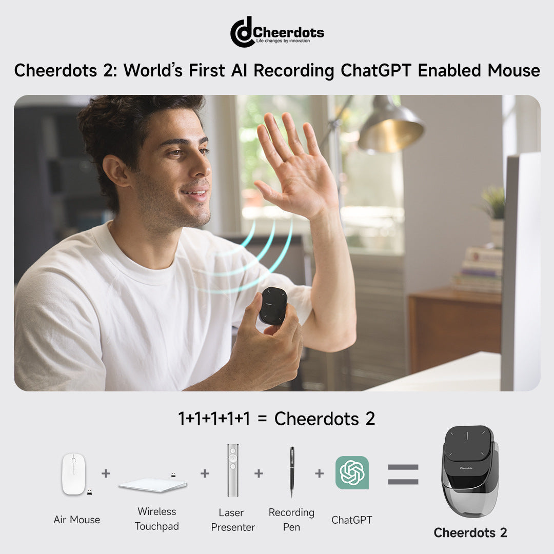 Cheerdots2:Revolutionary ChatGPT-Powered Smart Mouse