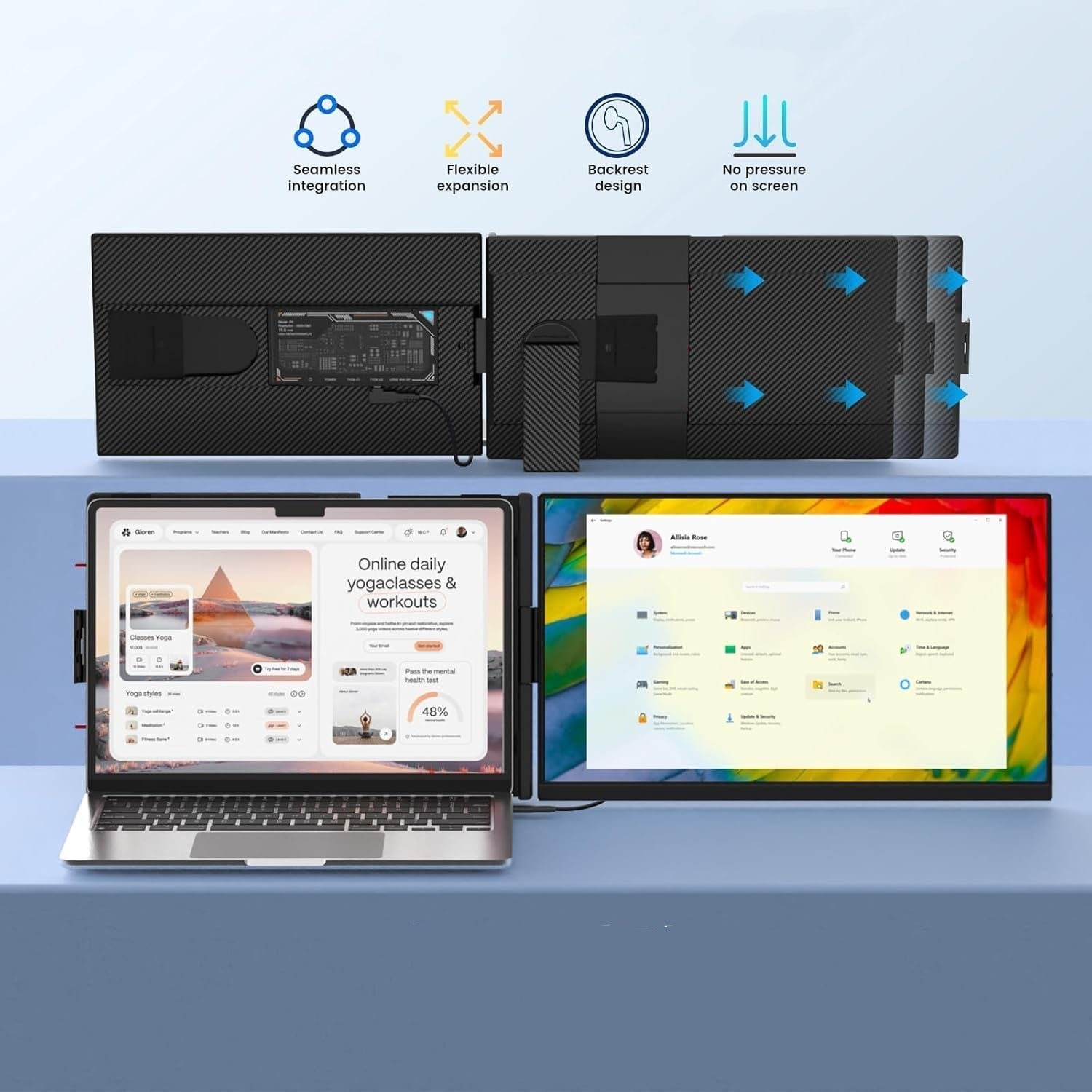 15.6" IPS FHD 1080P Laptop Extender Monitor