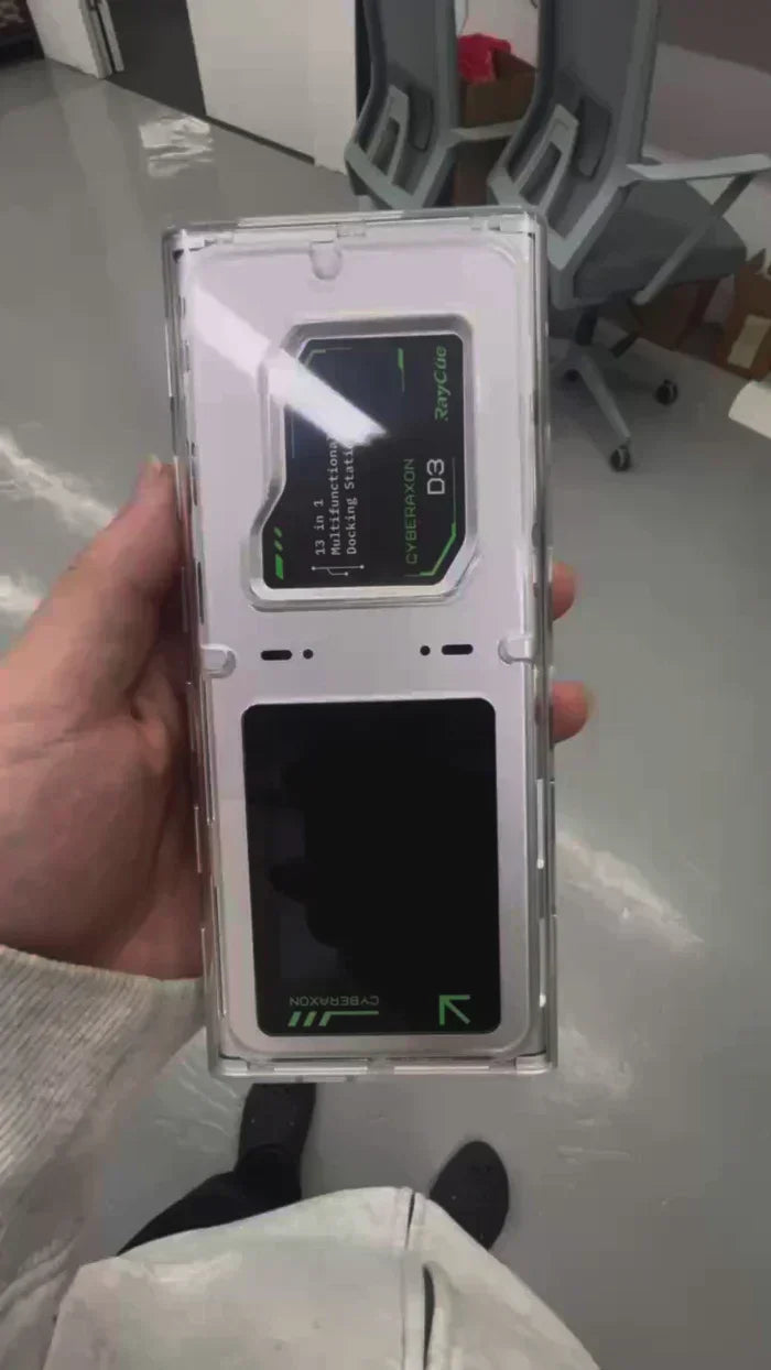 CyberAxon D3: 13-in-1 Multifunctional Stream Control Dock