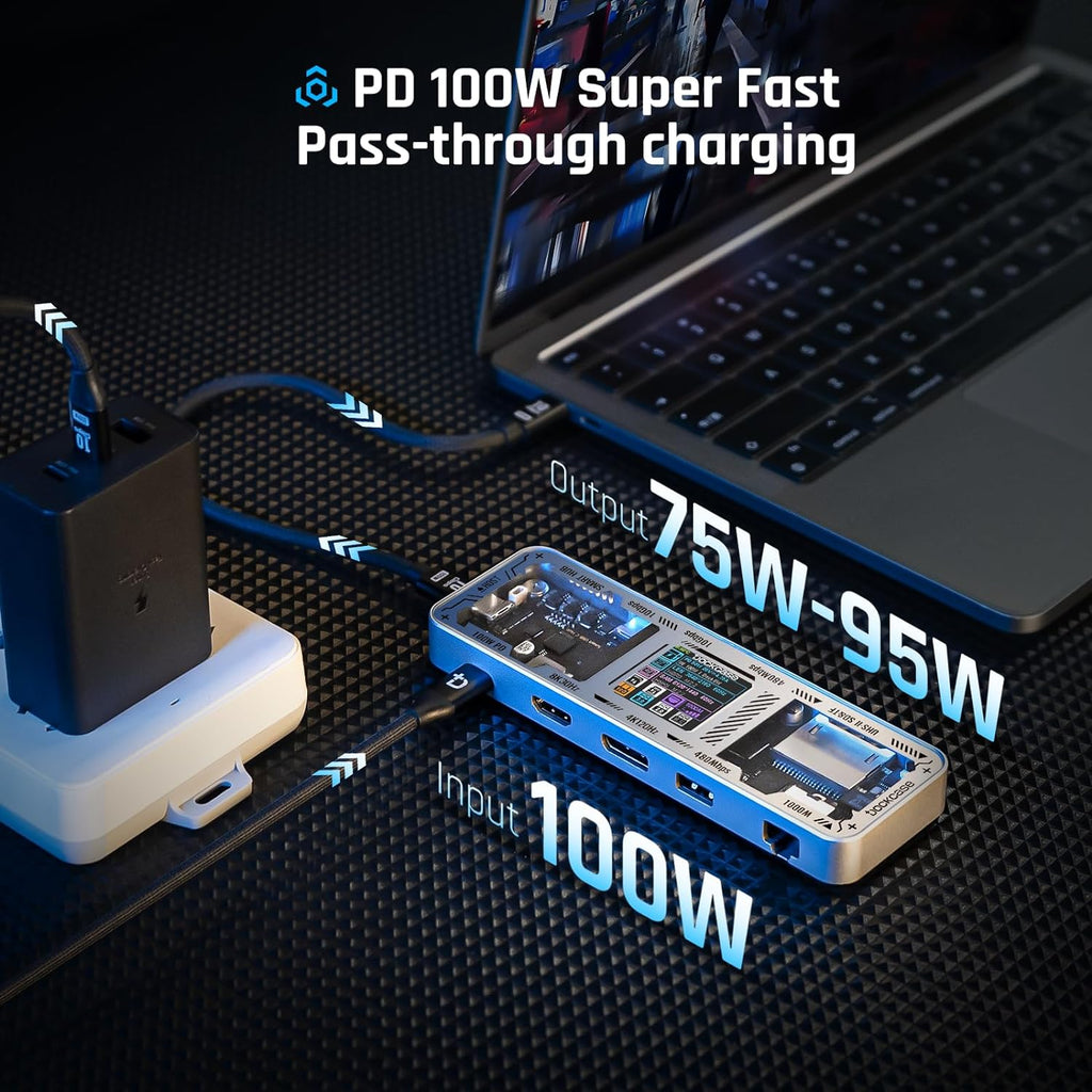 Dockcase: Smart USB-C Hub 10-in-1 Explorer Edition