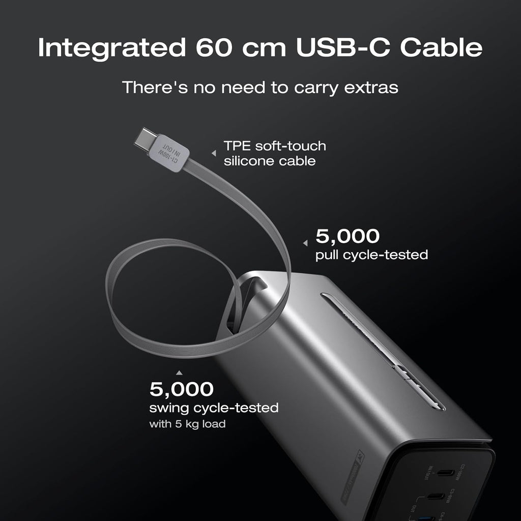ECOFLOW Rapid Pro PowerBank 20000mAh 230W Max Output with 100W Built-in Cable