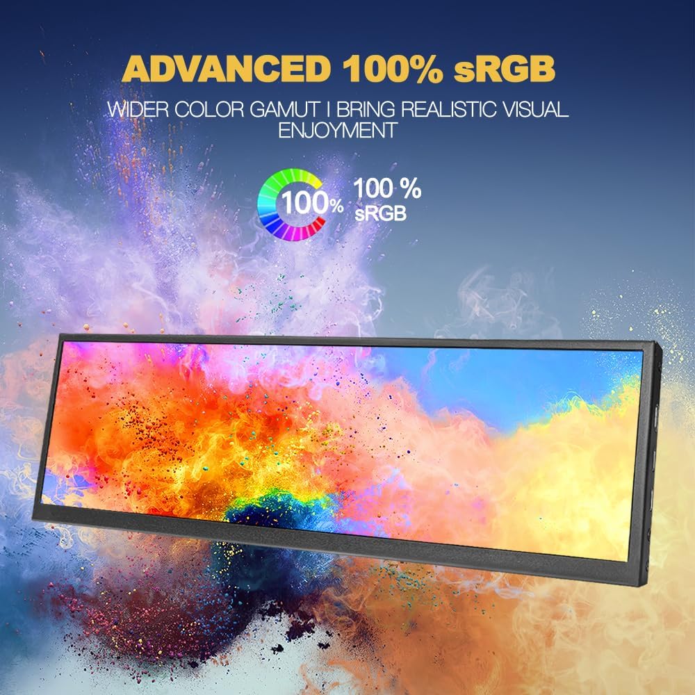 12.3 inch IPS 120Hz Portable Screen with with RGB & Fast Transfer