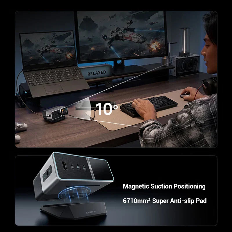 CUKTECH 30 Super Energy Station 300W Ultra Screen Display